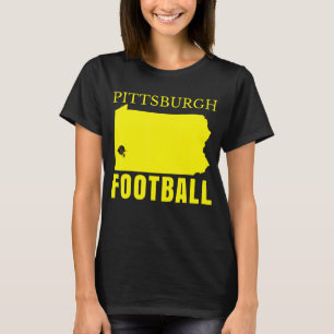 Camiseta Pittsburgh Futebol Fan Burgh Pennsylvania Tea