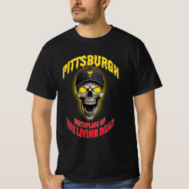 Camiseta Pittsburgh Local de Nascimento de The Living Dead