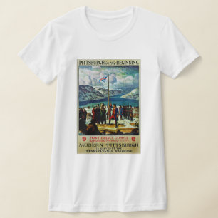 Camiseta Pittsburgh no começo