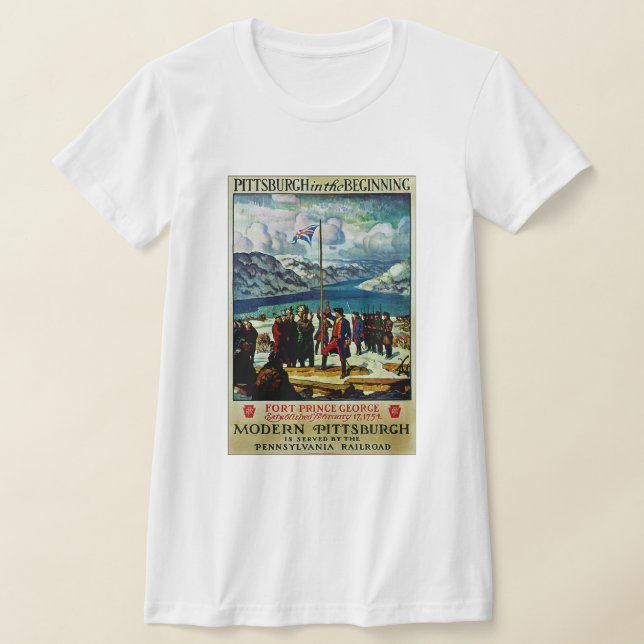 Camiseta Pittsburgh no começo (Postura )