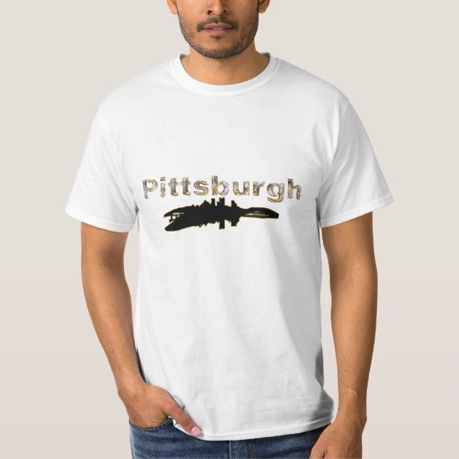 Camiseta Pittsburgh - Silhouette (Frente)