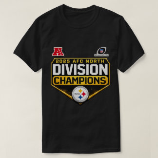 Camiseta Pittsburgh Steelers 2025 AFC North Champions