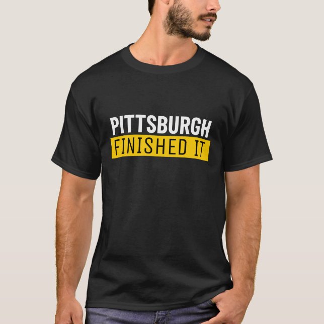 Camiseta Pittsburgh Terminou (Frente)