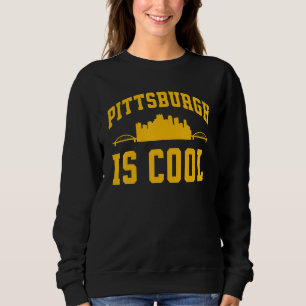 Camiseta Pittsburgh Yinz Yinzer Cidade do Aço Silhueta 412