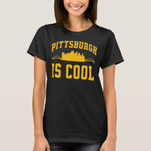 Camiseta Pittsburgh Yinz Yinzer Steel City Skyline 412 Ho