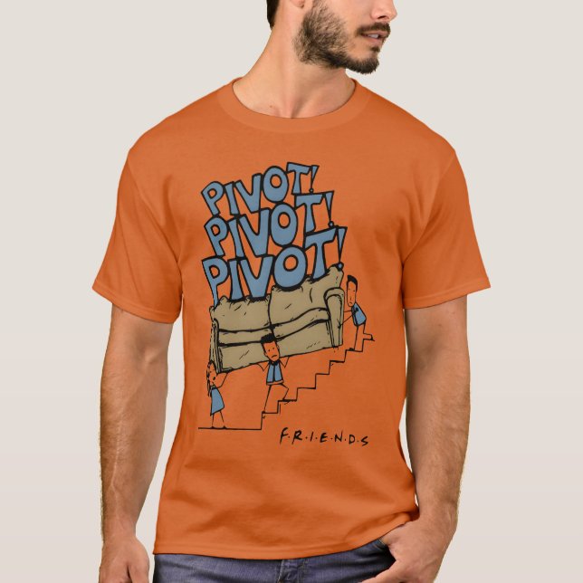 Camiseta pivô amigo trabalho homens mulheres amigo amigo am (Frente)