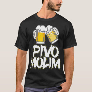 Camiseta Pivo Molim Beer Por Favor Férias Croatas Croácia