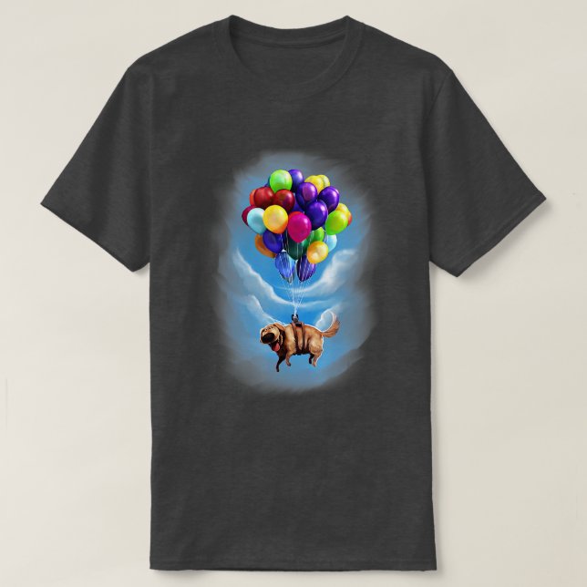 Camiseta Pixar Para Cima Dos Balões (Frente do Design)