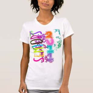 Camiseta PixDezines Seniores 2011+Borboletas