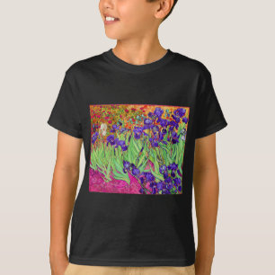 Camiseta PixDezines van gogh íris/st. remy