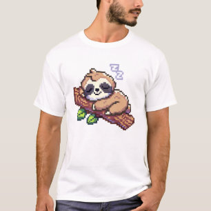 Camiseta Pixel art Leve design