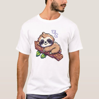 Camiseta Pixel art Leve design