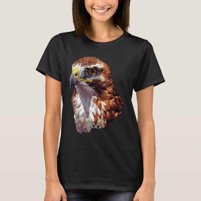 Camiseta Pixel Art Lover - Pai Goshawk Mãe 1 (Frente)