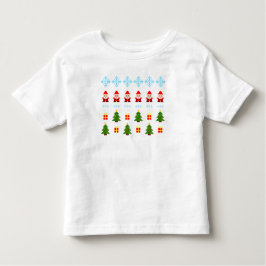 Camiseta Pixel Art Natal