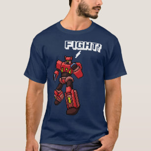 Camiseta Pixel Art Robot