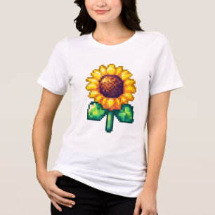 Camiseta Pixel Art Sunflower legal