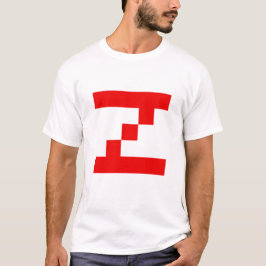 Camiseta Pixel da Letra Z
