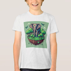 Camiseta Pixel Friends: Forest Protection (elefante) #01