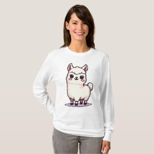 Camiseta Pixel Llama Charm