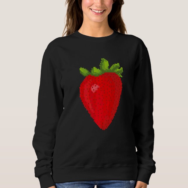 Camiseta Pixel  Morango (Frente)