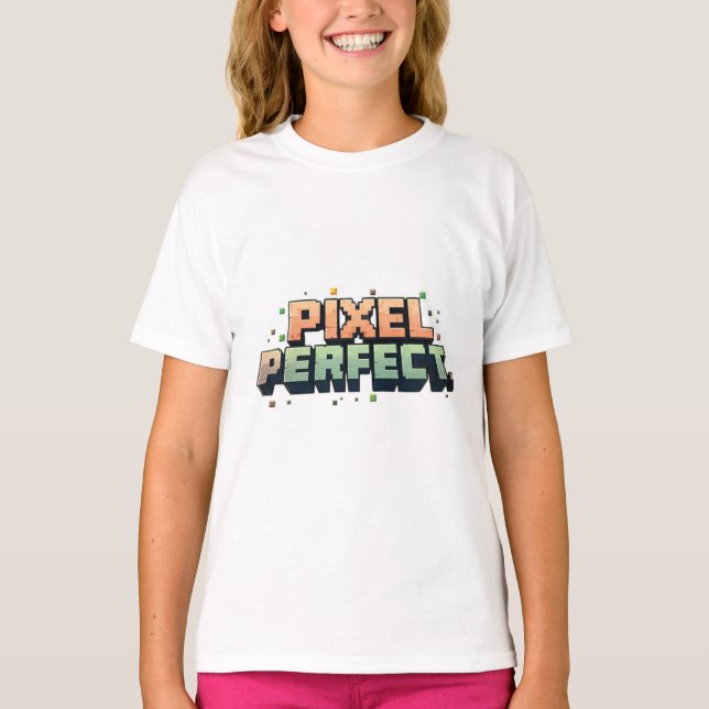 Camiseta Pixel Perfeito (Frente)