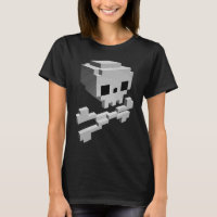 Pixel Pirate Skull & Crossbones Jolly Roger