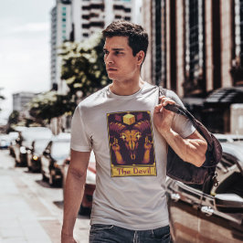 Camiseta Pixel Tarot Card Devil