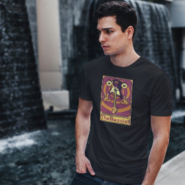 Camiseta Pixel Tarot Card Guitar