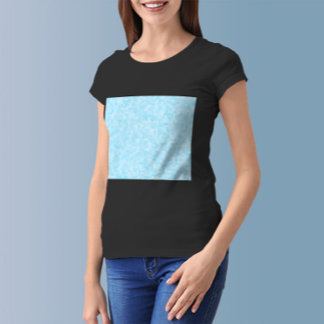 Camiseta Pixelação Mosaica Azul