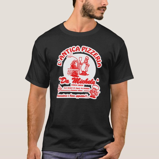Camiseta Pizaria de L'Antica (Frente)