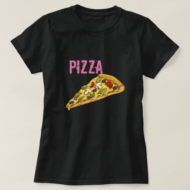 Camiseta Pizza (Frente do Design)