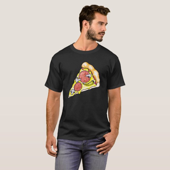 Camiseta Pizza (Frente Completa)