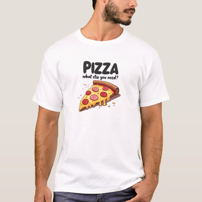 Camiseta Pizza (Frente)