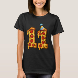 Camiseta Pizza 11 Birthday, Festa De 11 Anos, Hat Bday