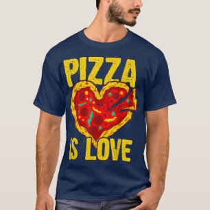 Camiseta Pizza Adora Comer Pizza Comida Italiana Pizz