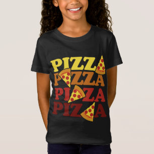 Camiseta Pizza amada pizza pizza pizza retrô pizza