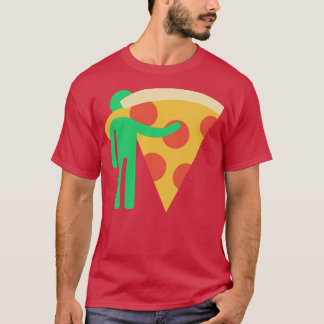 Camiseta pizza amiga