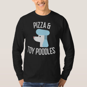 Camiseta Pizza & Brinquedo Poodles Cachorro Dons