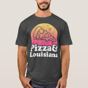 Camiseta Pizza and Louisiana