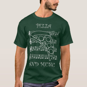 Camiseta Pizza And Music Musician Hobby Pizza Maker 1403294