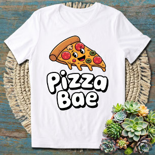 Camiseta Pizza Bae - Design Divertido e Excêntrico para Ama