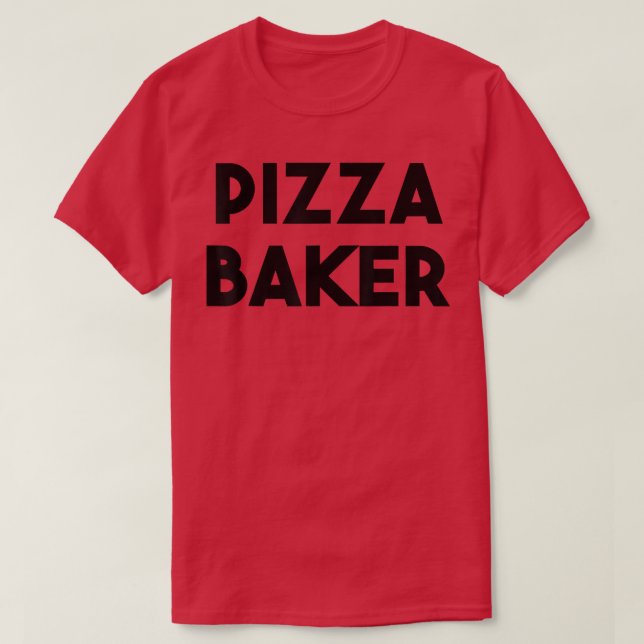 Camiseta Pizza Baker589 (Frente do Design)