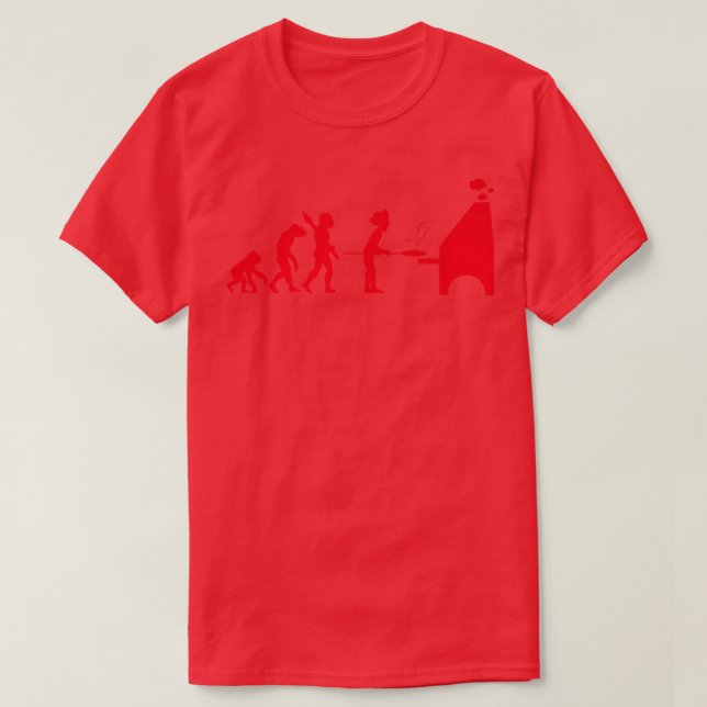 Camiseta Pizza Baker Pizza Baking Pizzeria Baker Work Evolu (Frente do Design)