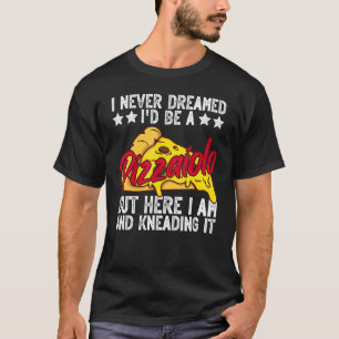Camiseta Pizza Baker Que Adora Fazer De Pizza
