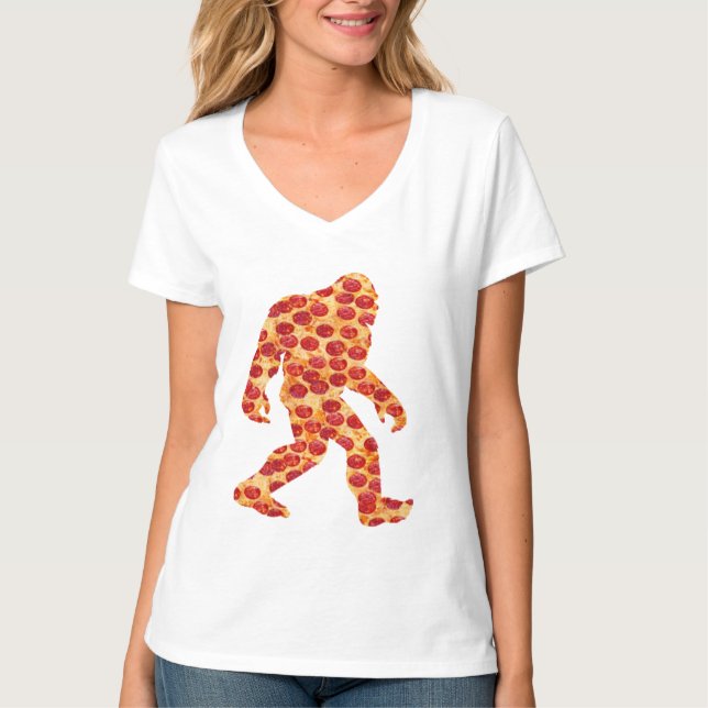 Camiseta Pizza Bigfoot (Frente)