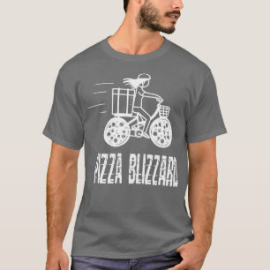 Camiseta Pizza Blizzard Bike Courier Service