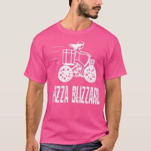 Camiseta Pizza Blizzard Bike Courier Service