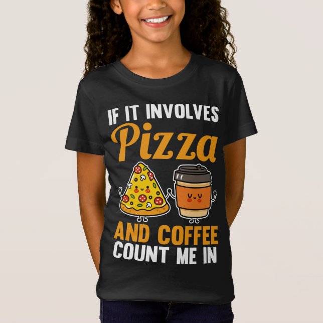 Camiseta Pizza Café (Frente)
