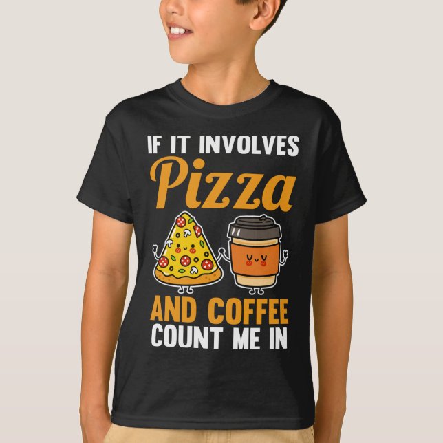 Camiseta Pizza Café (Frente)