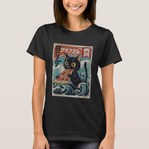 Camiseta Pizza Cat Japonês